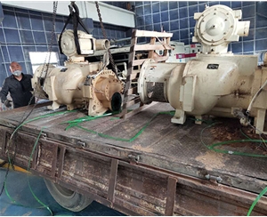 鶴煤集團登?？諌簷C大修項目現(xiàn)場